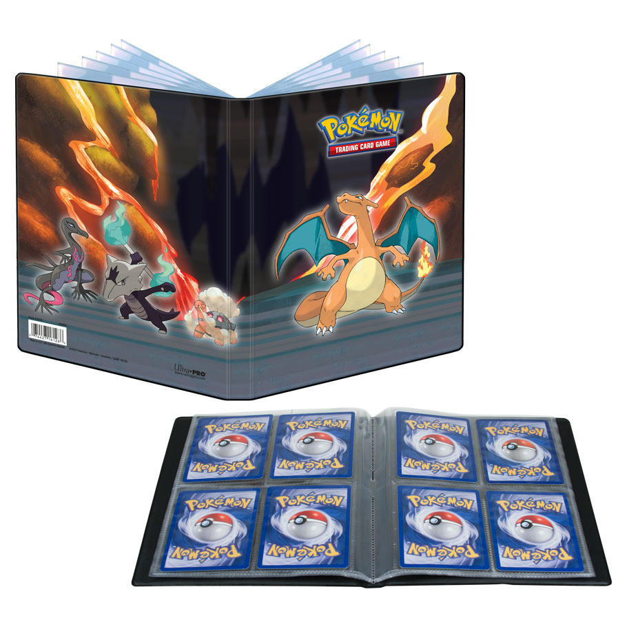 Image of Ultra-Pro Pokemon Scorching Summit 4-Pocket Card Portfolio UPI16128