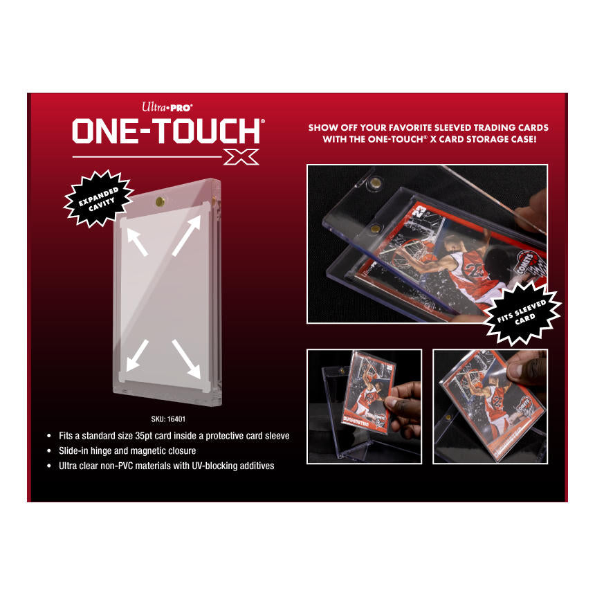 One-Touch X: Magnetic Holder UV 35pt Sleeved Cards