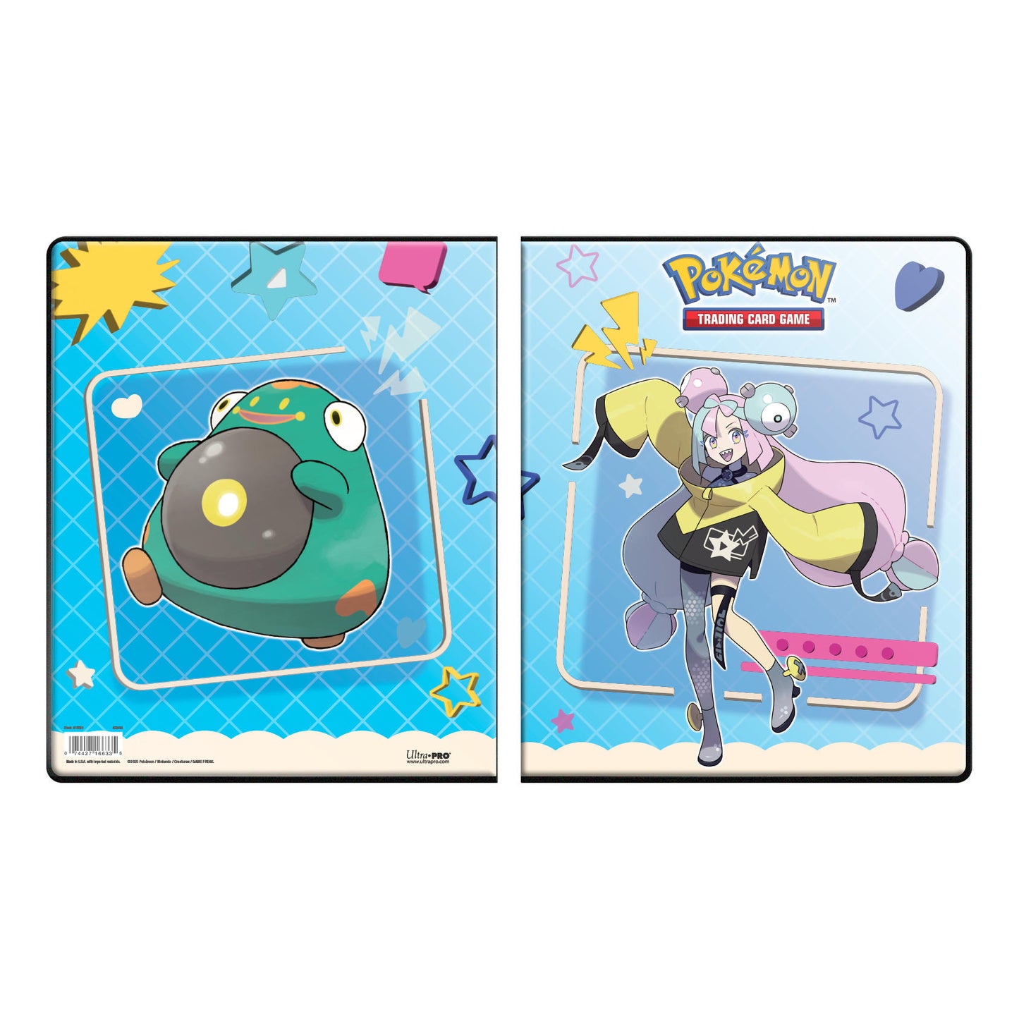 Pokemon Iono & Bellibolt 9-Pocket Portfolio