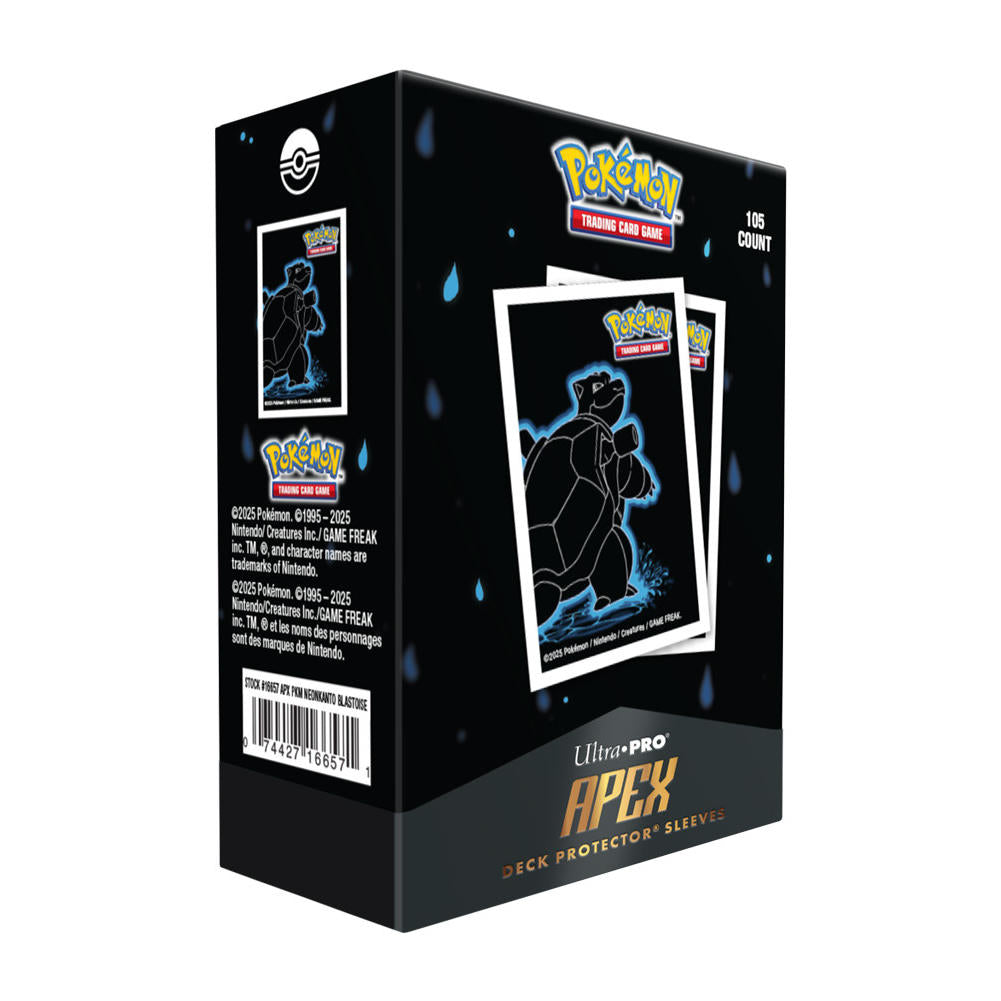 APEX Pokemon Neon Kanto Blastoise (105ct)