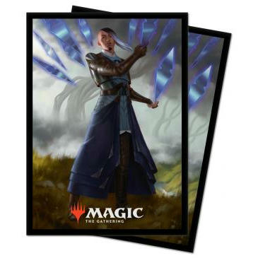 Image of Magic the Gathering Kaldheim Niko Aris Deck Protector Sleeves 100