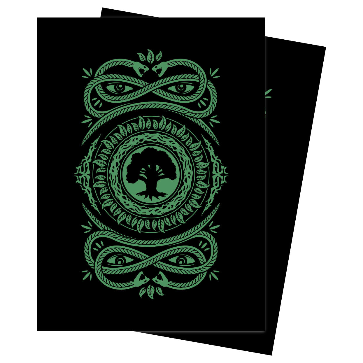 Image of Magic the Gathering Mana 7 Forest Deck Protector Card Sleeves (100pcs) 19247