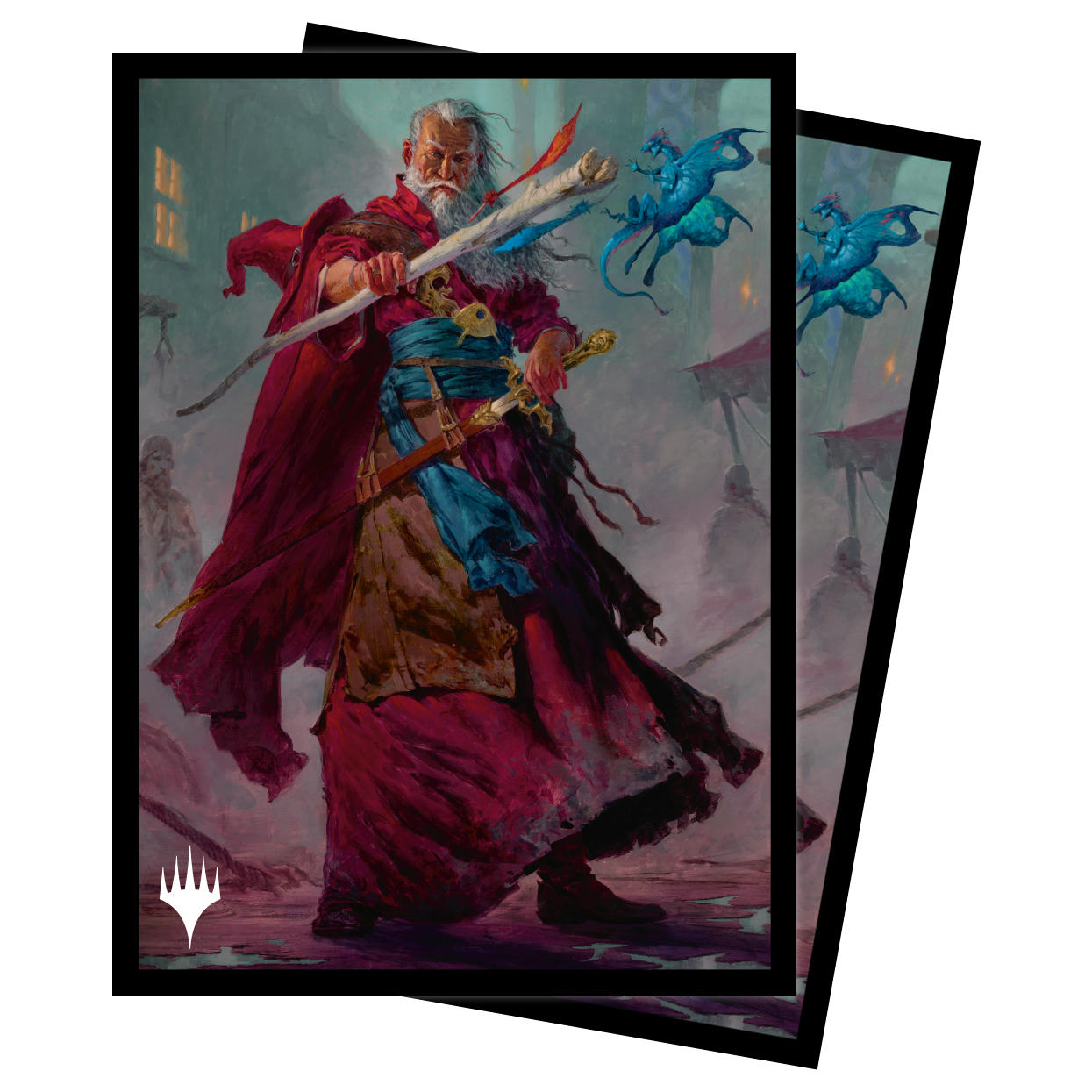 Image of Magic the Gathering Elminster Matte Card Sleeves (100pcs) UPI19382