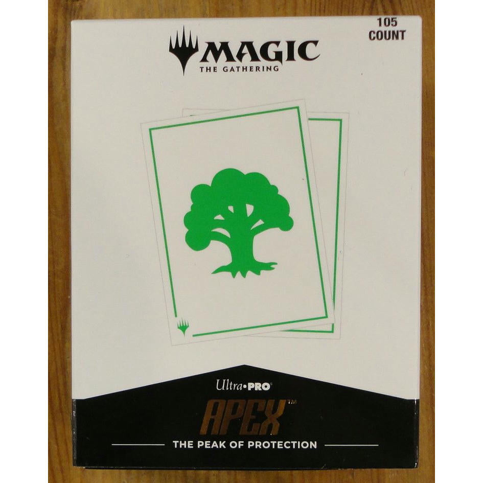 Image of Magic the Gathering Forest Mana Apex Deck Protector Card Sleeves 105pcs UPI19935