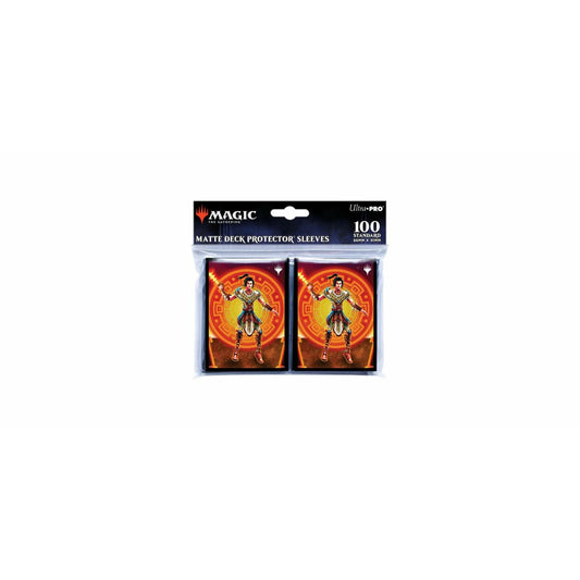 Image of Magic the Gathering Lost Caverns of Ixalan Kellan Card Sleeves 100pc