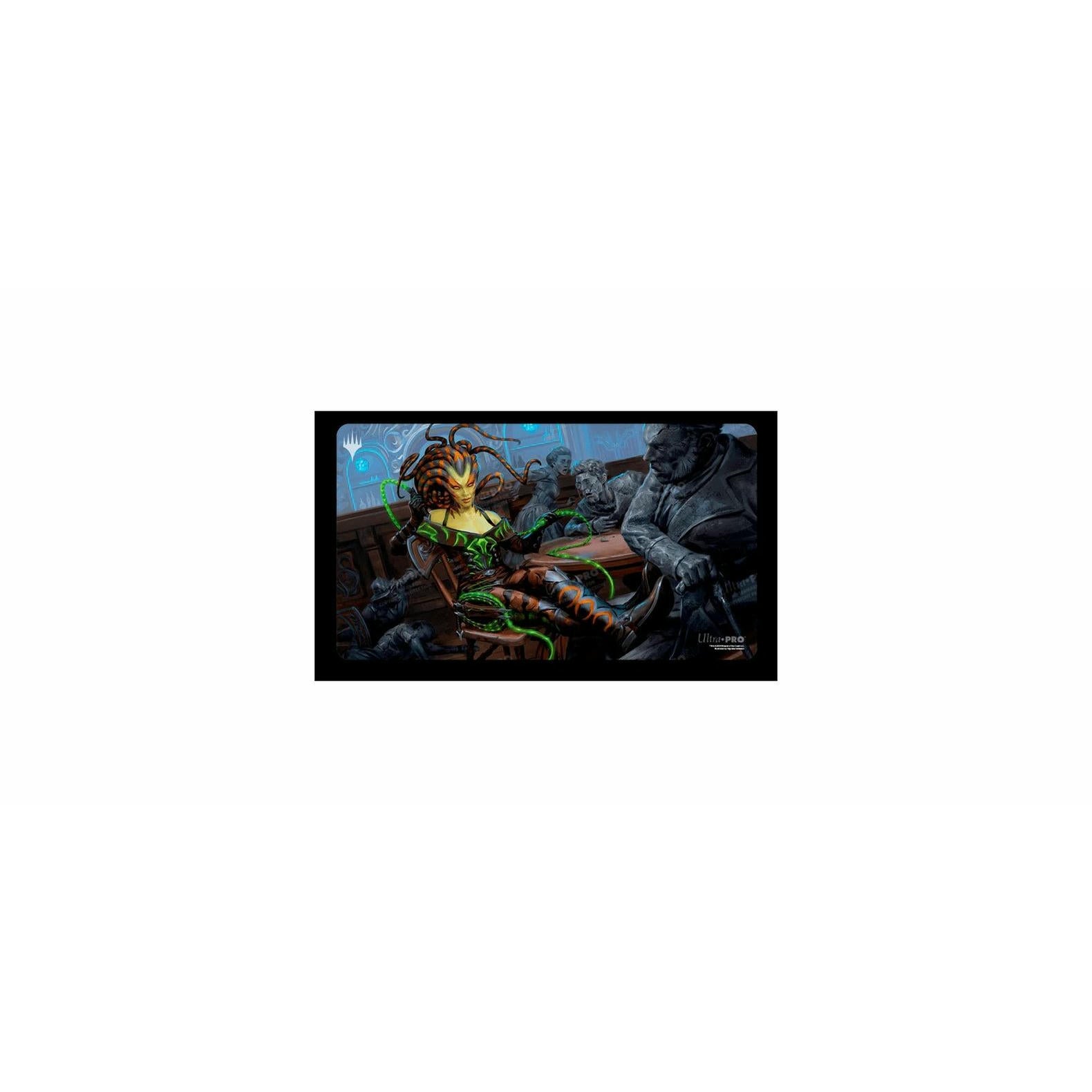 Image of Magic the Gathering Outlaw Junction Vraska, the Silencer Neoprene Play Mat