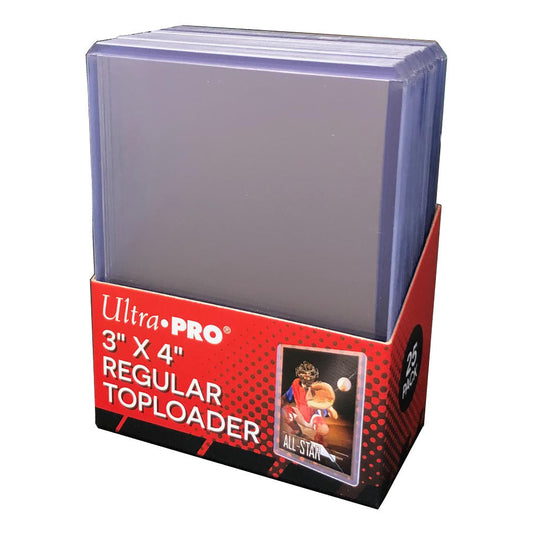 Ultra-Pro 3x4mm Regular Toploader Card Sleeves/Cases (25pcs) UPI81222
