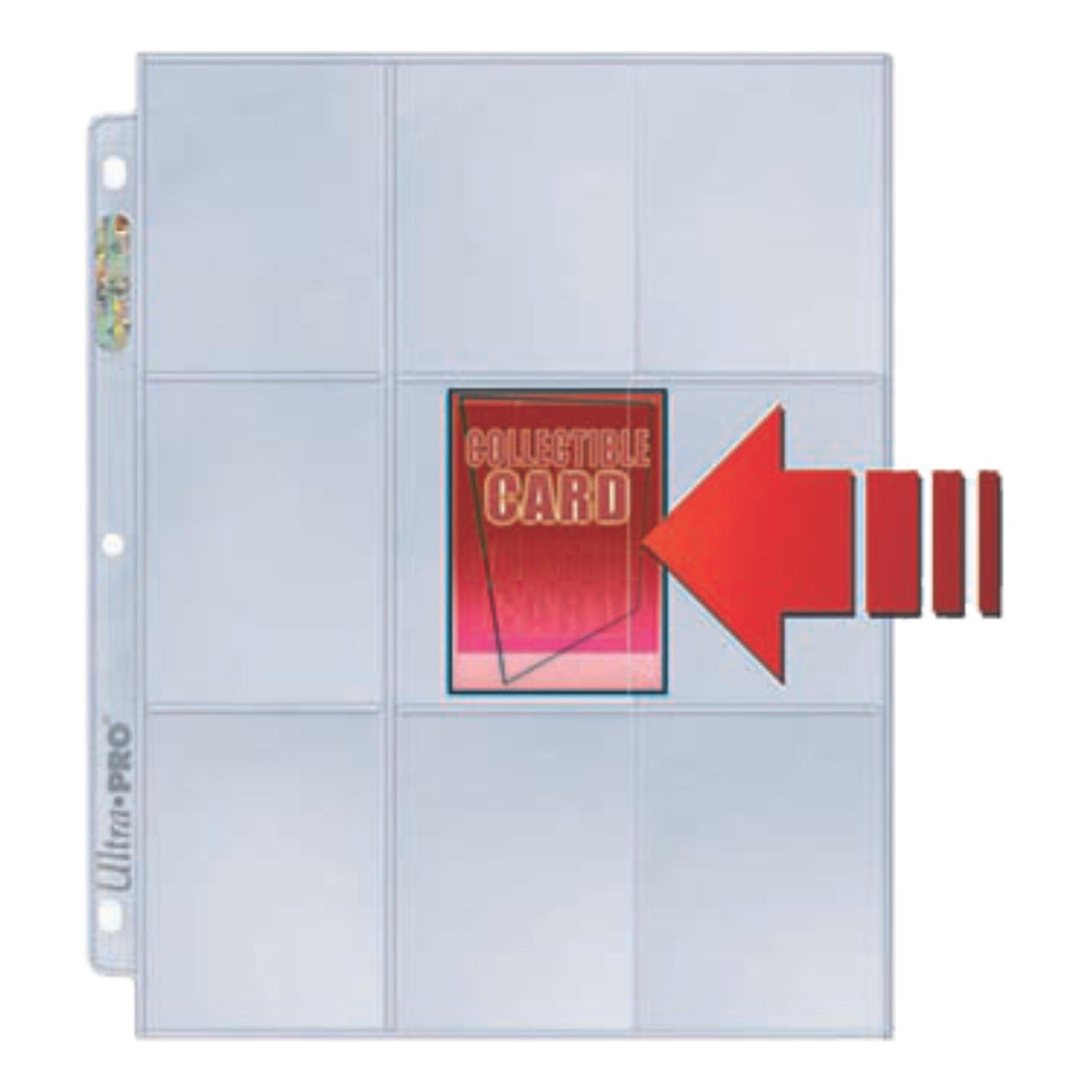 Ultra-Pro 9-Pocket Side-Load Binder Pages (100 pcs) UPI82892