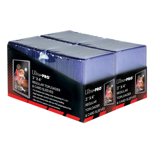 Image of Regular Toploaders 3" x 4" & Penny Sleeves (200 count retail pack)