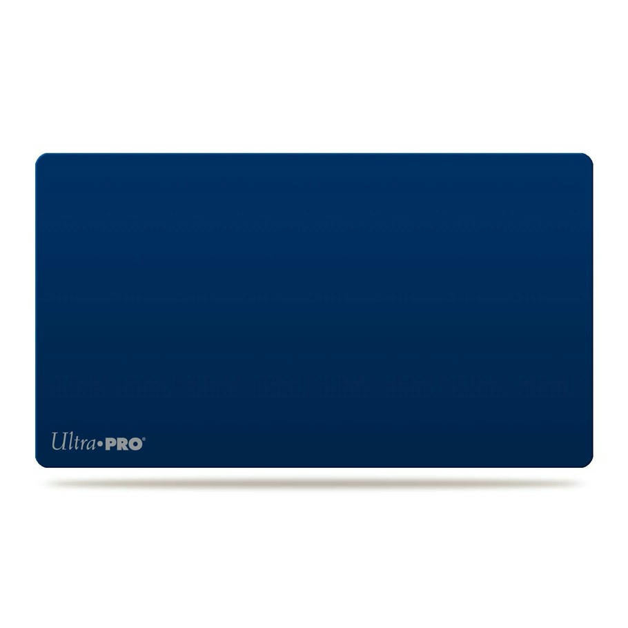 Image of Ultra-Pro Artist's Solid Blue Playmat for Card Games UPI84085 Play Mat 24x13.5