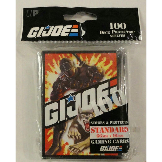 Image of G.I. Joe Snake Eyes Standard Deck Protector Card Sleeves 100pcs UPI85840 66x91mm