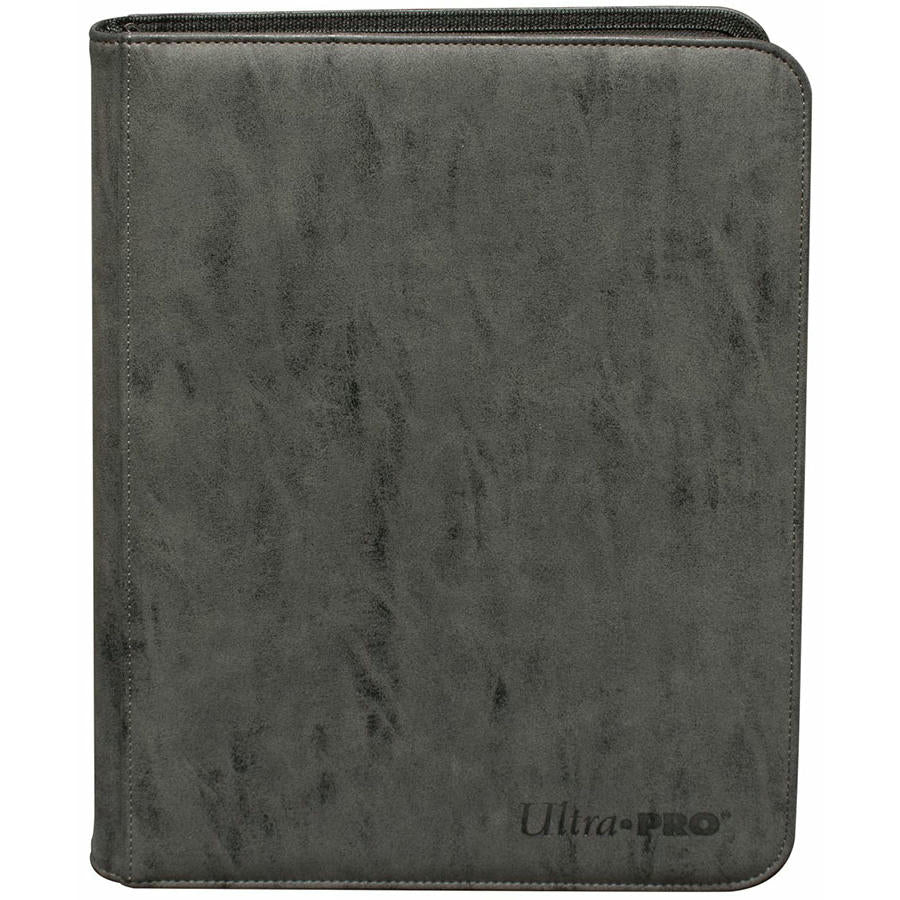 Zippered Premium Pro-Binders 9-Pocket Jet Color