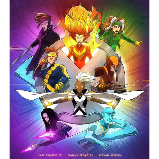 Image of Marvel Dice Throne: X-Men Box 2 Lovers (Cyclops Jean Grey Gambit and Rogue)