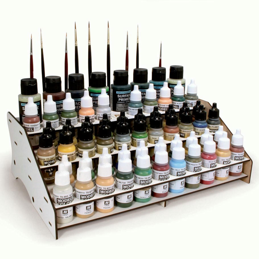 Image of Vallejo Front Module Paint/Brush Stand (Stand Only) VAL26007