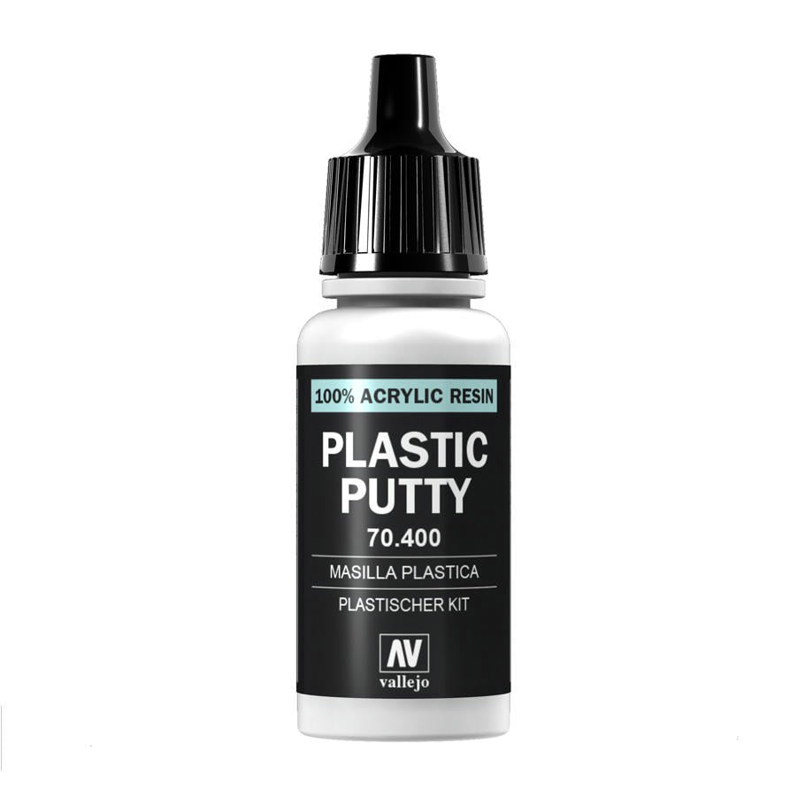 Image of Vallejo Acrylic Resin Plastic Putty 17ml VAL70400