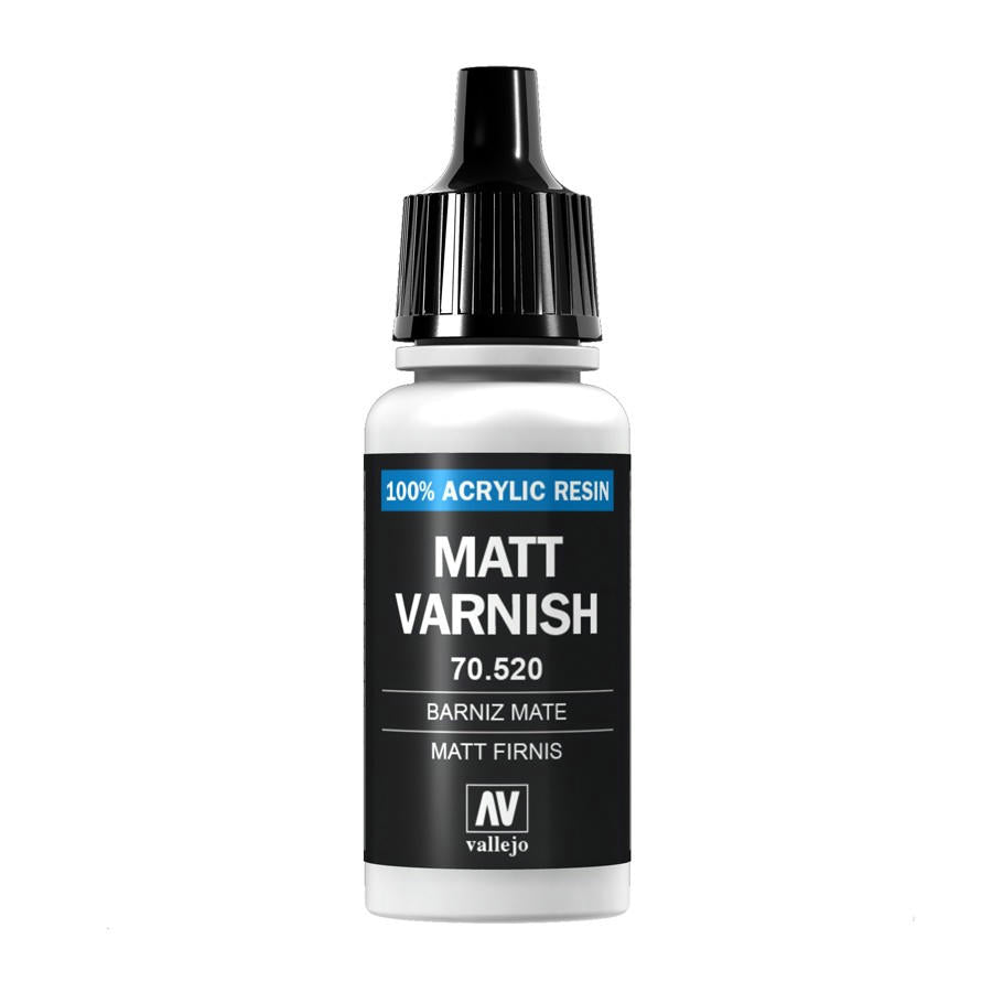 Image of Vallejo Acrylic Matt Varnish Miniatures Paint 17ml VAL70520