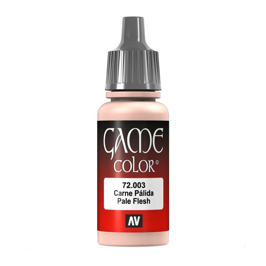 Image of Vallejo Pale Flesh Game Color Acrylic Miniatures Paint 17ml VAL72003