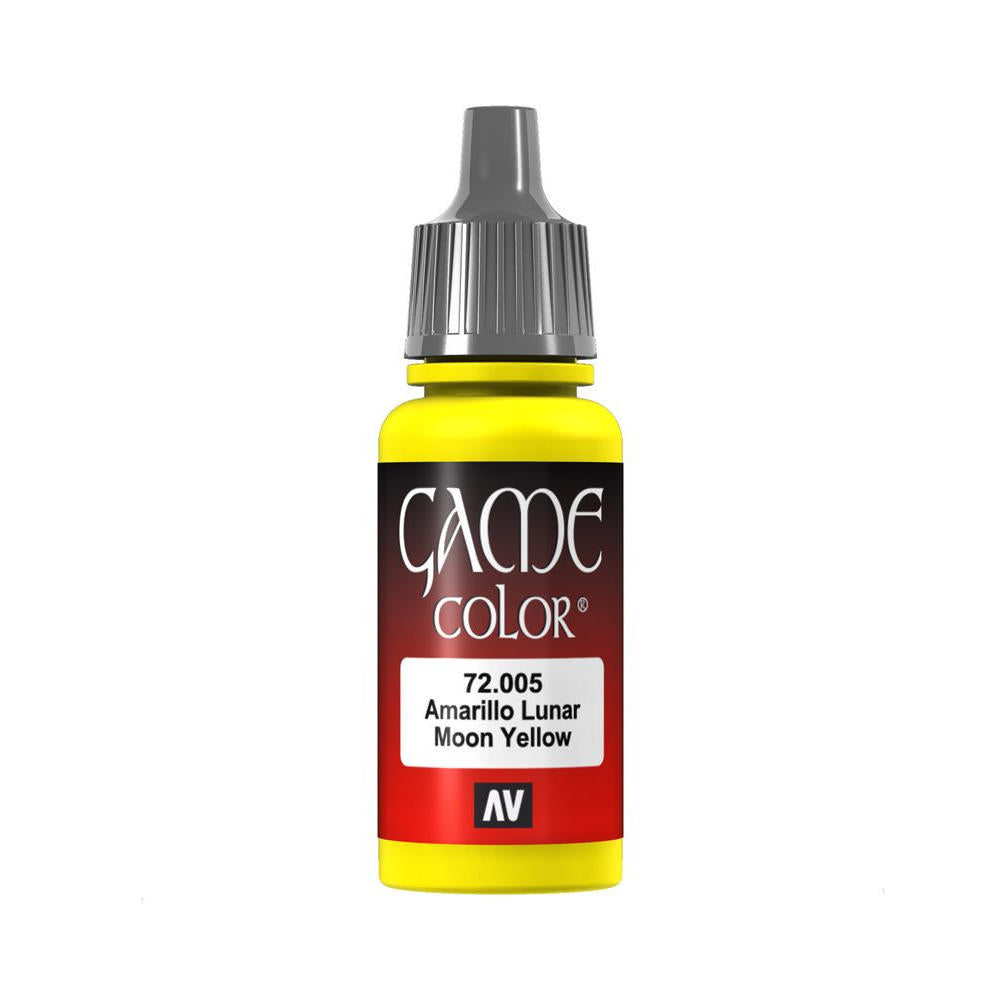 Vallejo Moon Yellow Game Color Acrylic Miniatures Paint 17ml VAL72005