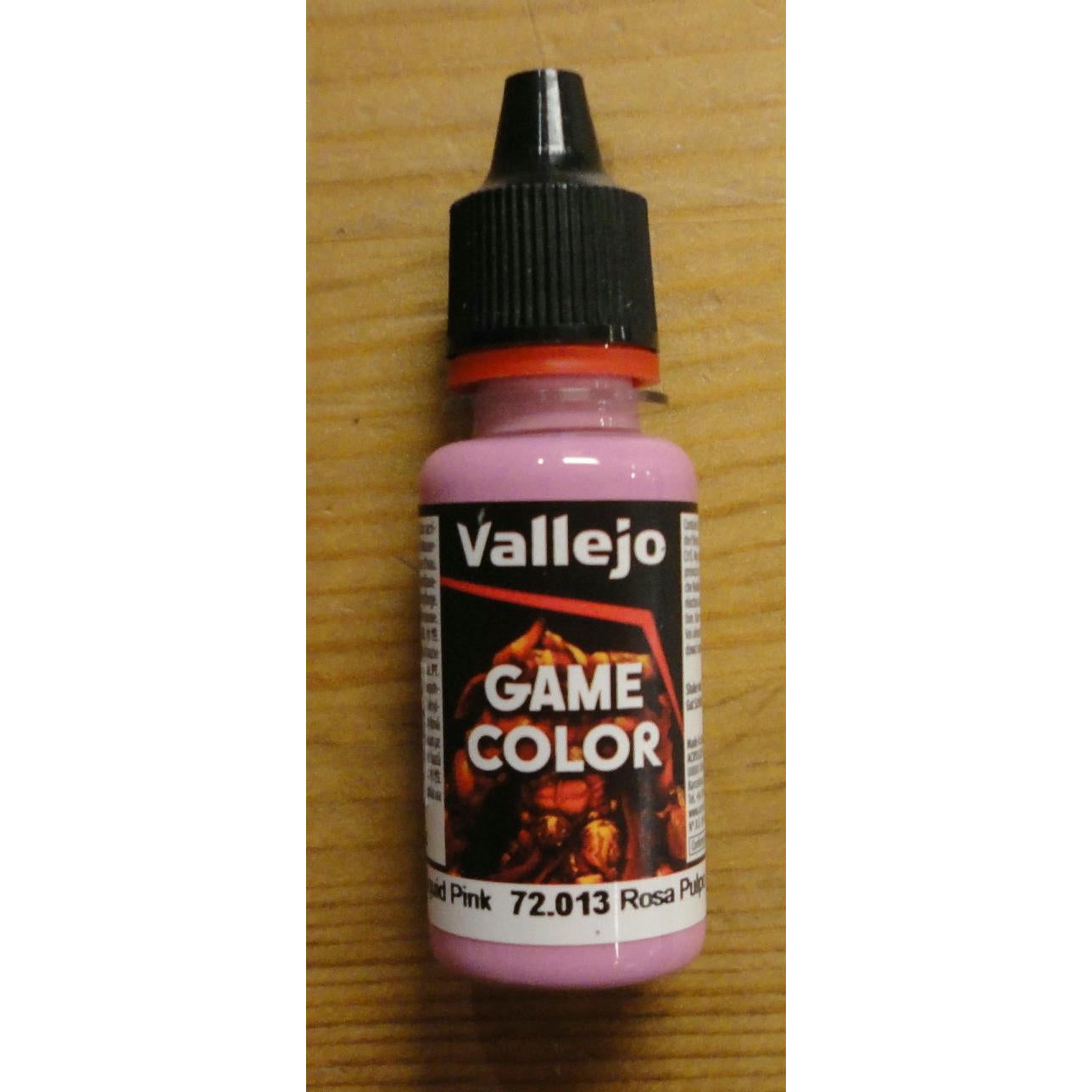 Image of Vallejo Squid Pink Game Color Acrylic Miniatures Paint 17ml VAL72013