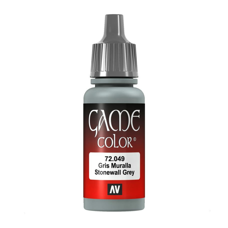 Image of Vallejo Stonewall Grey Game Color Miniatures Paint 17ml VAL72049