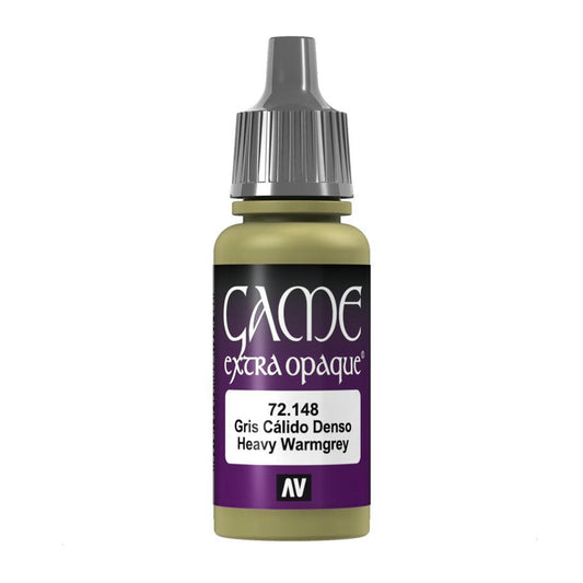 Image of Vallejo Heavy Warmgrey Extra Opaque Game Color Miniatures Paint 17ml VAL72148