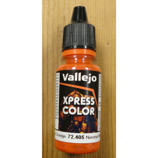 Image of Vallejo Martian Orange XPress Color Miniatures Paint 18ml VAL72405 Express