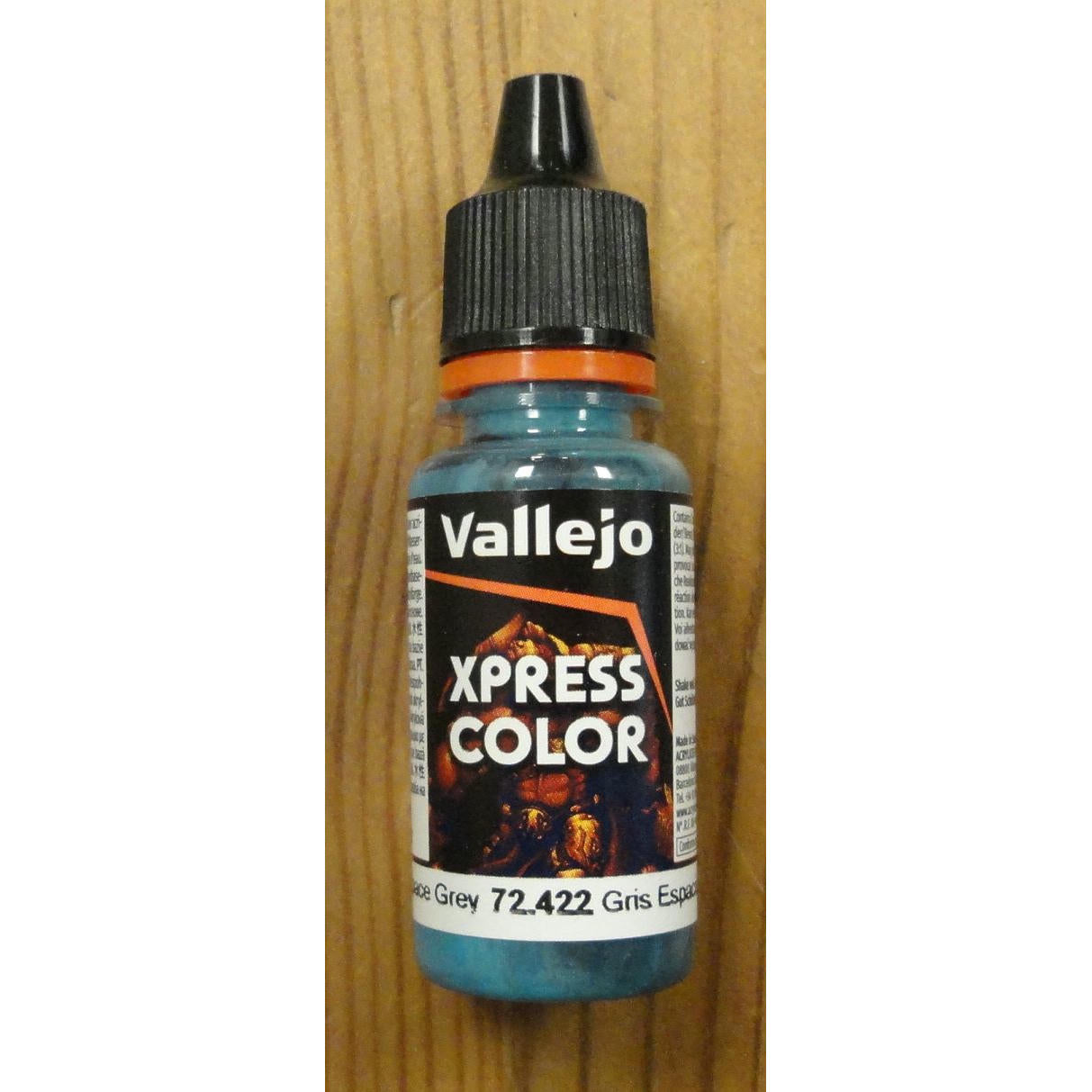 Image of Vallejo Space Grey XPress Color Miniatures Paint 18ml VAL72422 Express