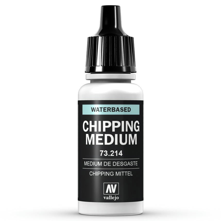 Image of Vallejo Chipping Medium for Acrylic Miniatures Paint 17ml VAL73214