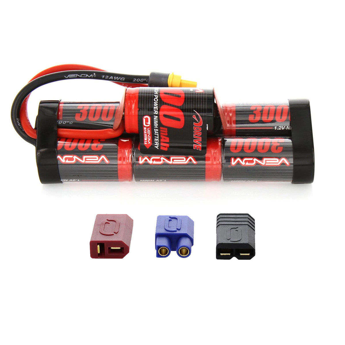 Image of 1532-7 NiMH 8.4V 3000mAh Hump Univ Plug
