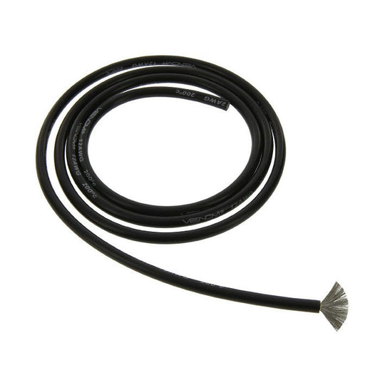 Image of Venom 12AWG Soft Silicone Wire, Black 1 Meter VNR1745B