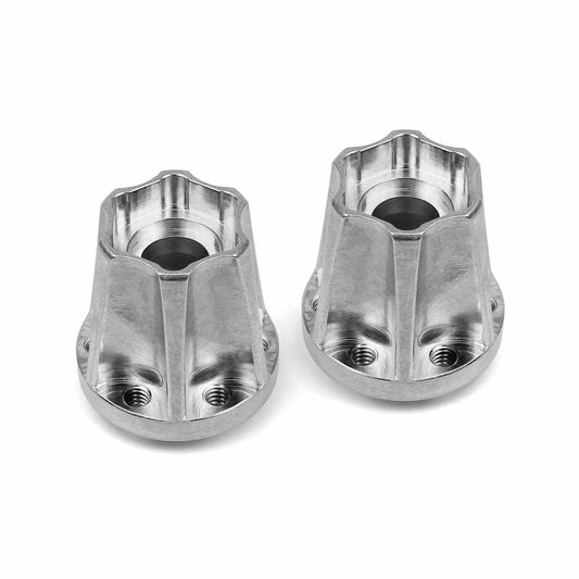 Image of Vanquish Products RC Rock Crawler SLW 850 Black Wheel Hub Set (2pcs) VPS01627