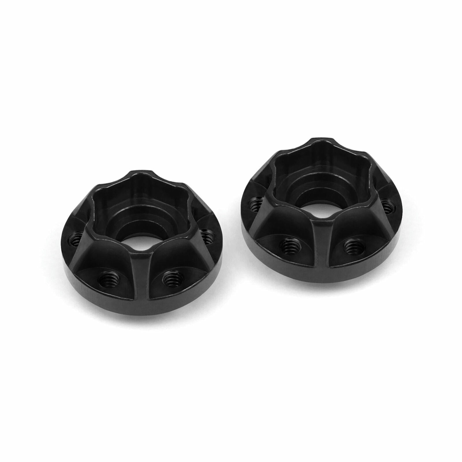 Image of Vanquish Products RC Rock Crawler SLW 350 Black Wheel Hub Set (2pcs) VPS07112