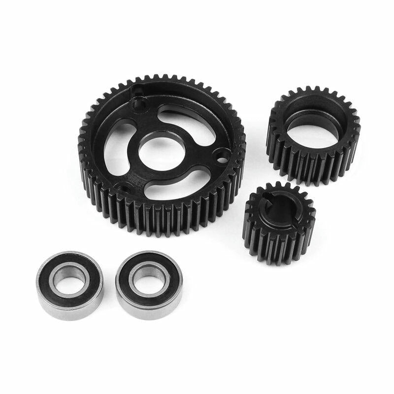Image of Incision Metal Transmission Gear Set SCX10/SCX10 II/SMT10/AX10 IRC00190 Vanquish