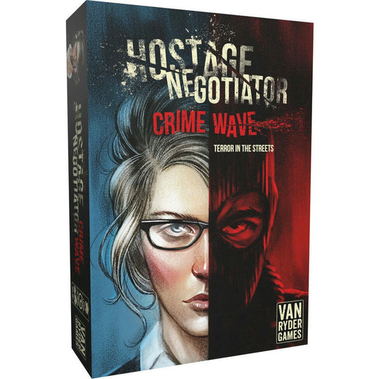 Image of Hostage Negotiator:Crime Wave Solitaire Board game by Van Ryder Games VRG006