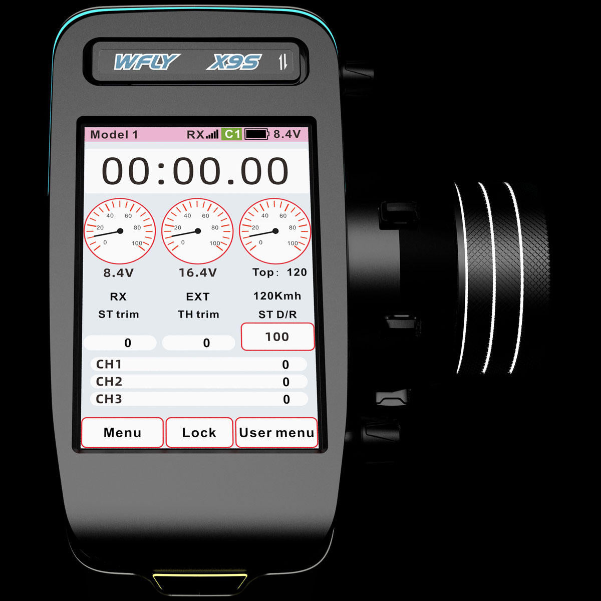 Image of X9S 9-Channel 2.4GHz Digital Radio Set w/RG209S Receiver