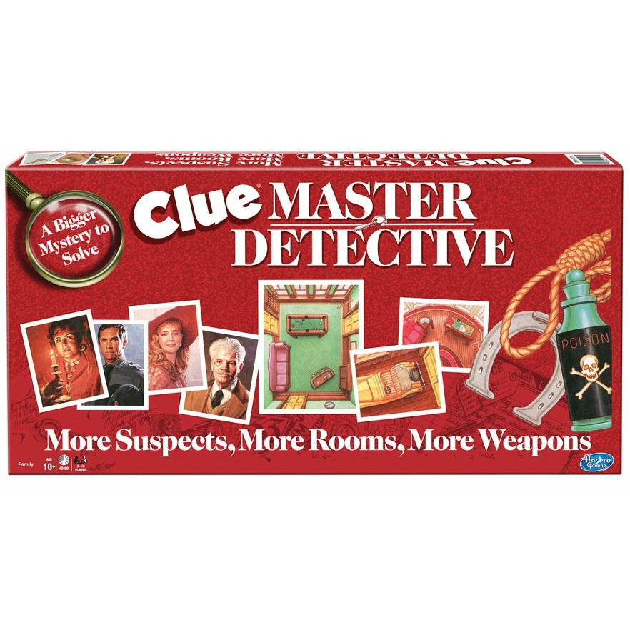 Image of Clue Master Detective board game by Hasbro/Winning Moves Games WIN1213