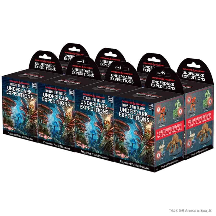 D&D: Set 36 - Underdark Expeditions Booster Brick (8)