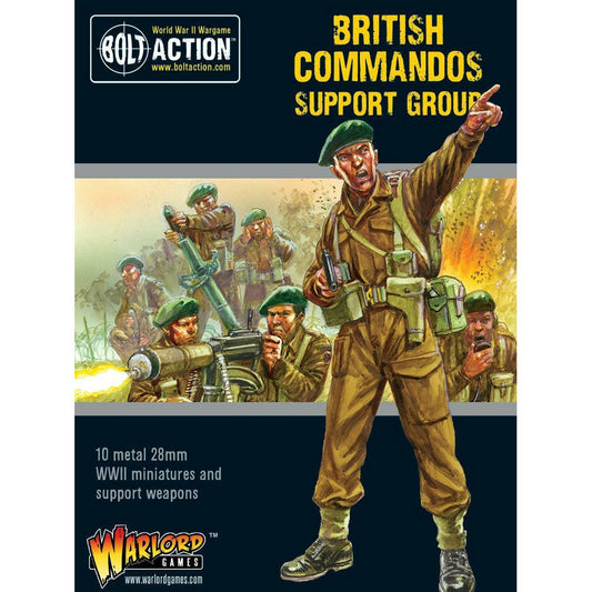 Image of Bolt Action Miniatures Game: British Commandos Support Group WLG402211102