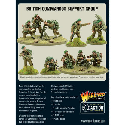 Image of Bolt Action Miniatures Game: British Commandos Support Group WLG402211102