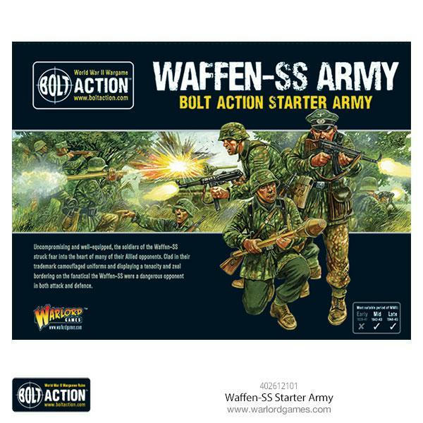 Image of Bolt Action Miniatures Game: German Waffen SS Starter Army WLG402612101