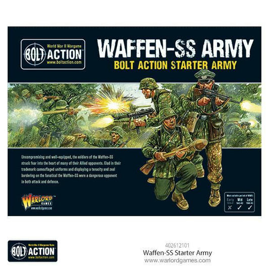 Image of Bolt Action Miniatures Game: German Waffen SS Starter Army WLG402612101