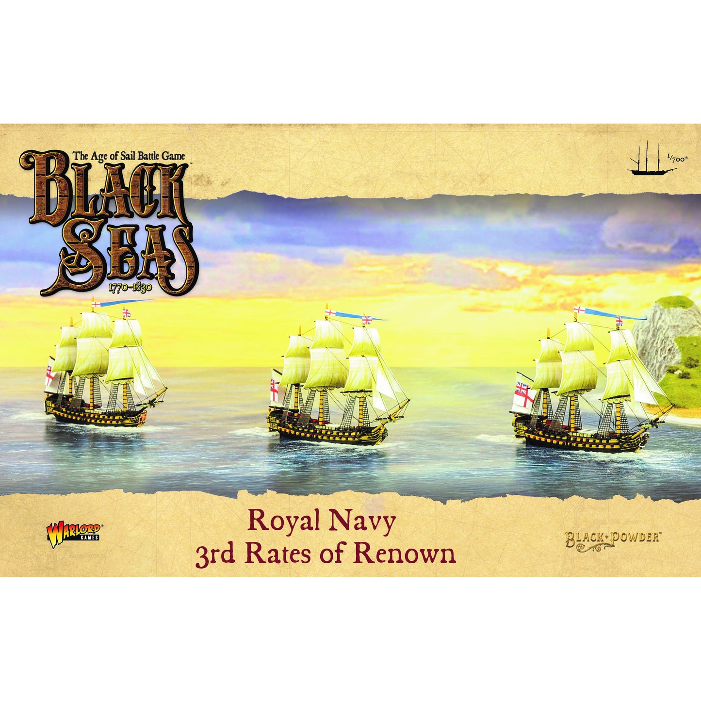 Image of Black Seas: Royal Navy 3rd Rates of Renown