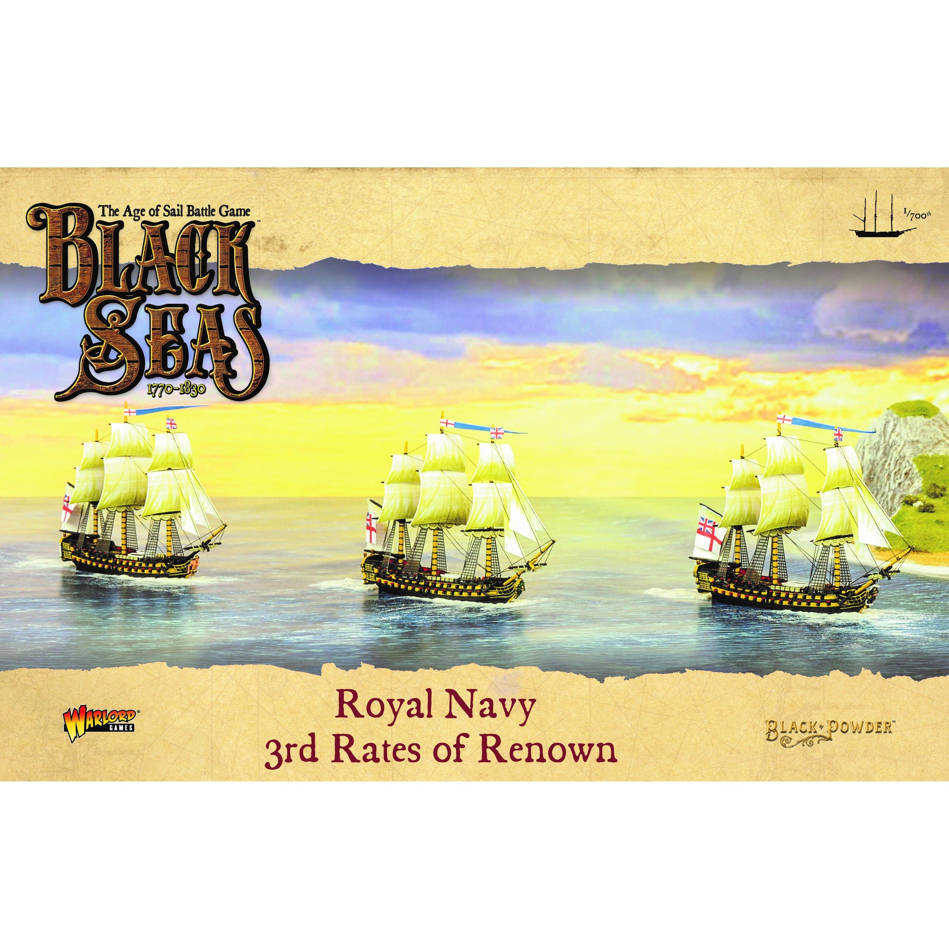 Image of Black Seas: Royal Navy 3rd Rates of Renown