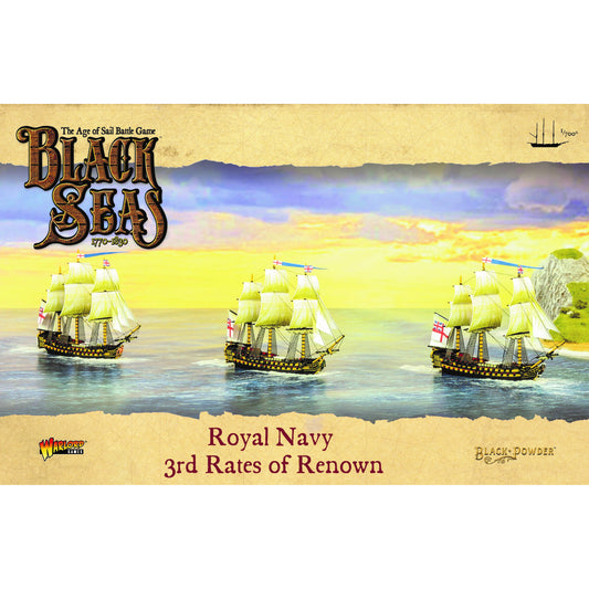 Image of Black Seas: Royal Navy 3rd Rates of Renown