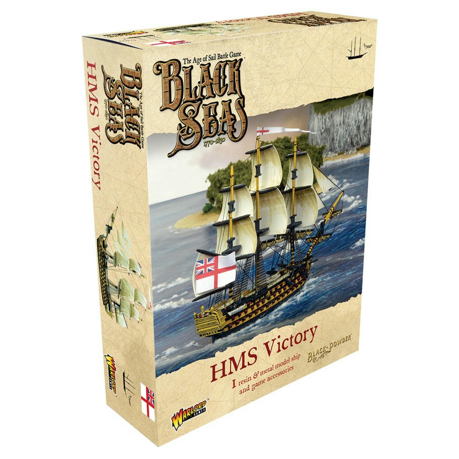 Image of Black Seas: HMS Victory Miniature by Warlord Games WLG792411001