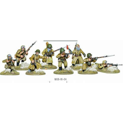 Image of Bolt Action Miniatures Game: USoviet Infantry (in Winter Kit) WLGWGB-RI-04