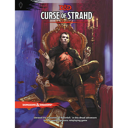 Image of Dungeons &amp; Dragons RPG: Curse of Strahd Hard Cover