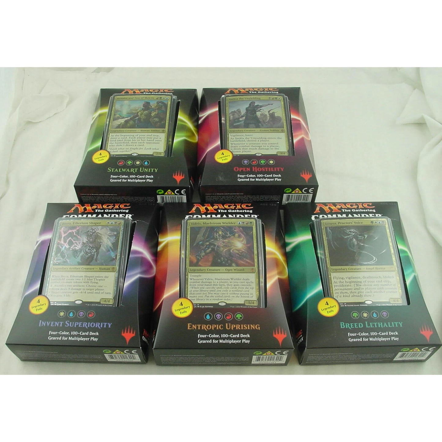 Magic The Gathering Commander 2016 MTG Random Deck - 100 Cards