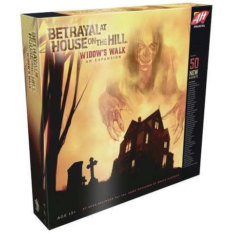Avalon Hill Betrayal at House on the Hill Widow's Walk Strategy Board