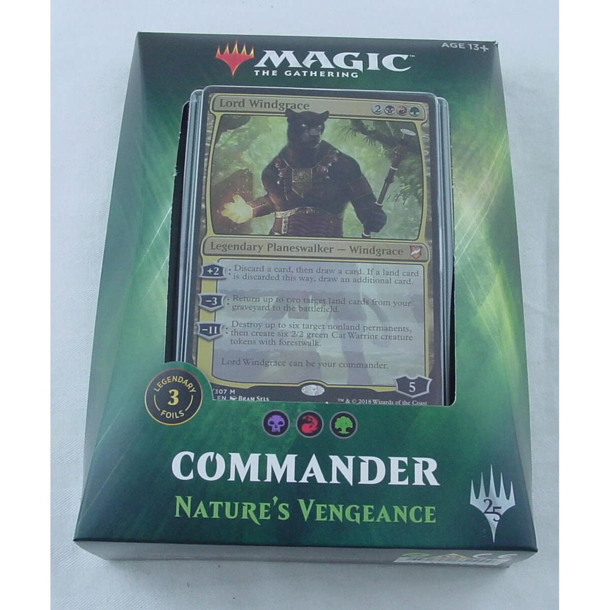 2018 MTG Commander Deck: Nature's Vengeance Deck